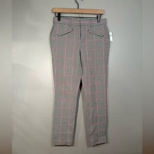 NWT GAP Plaid signature skinny ankle pants Size 2